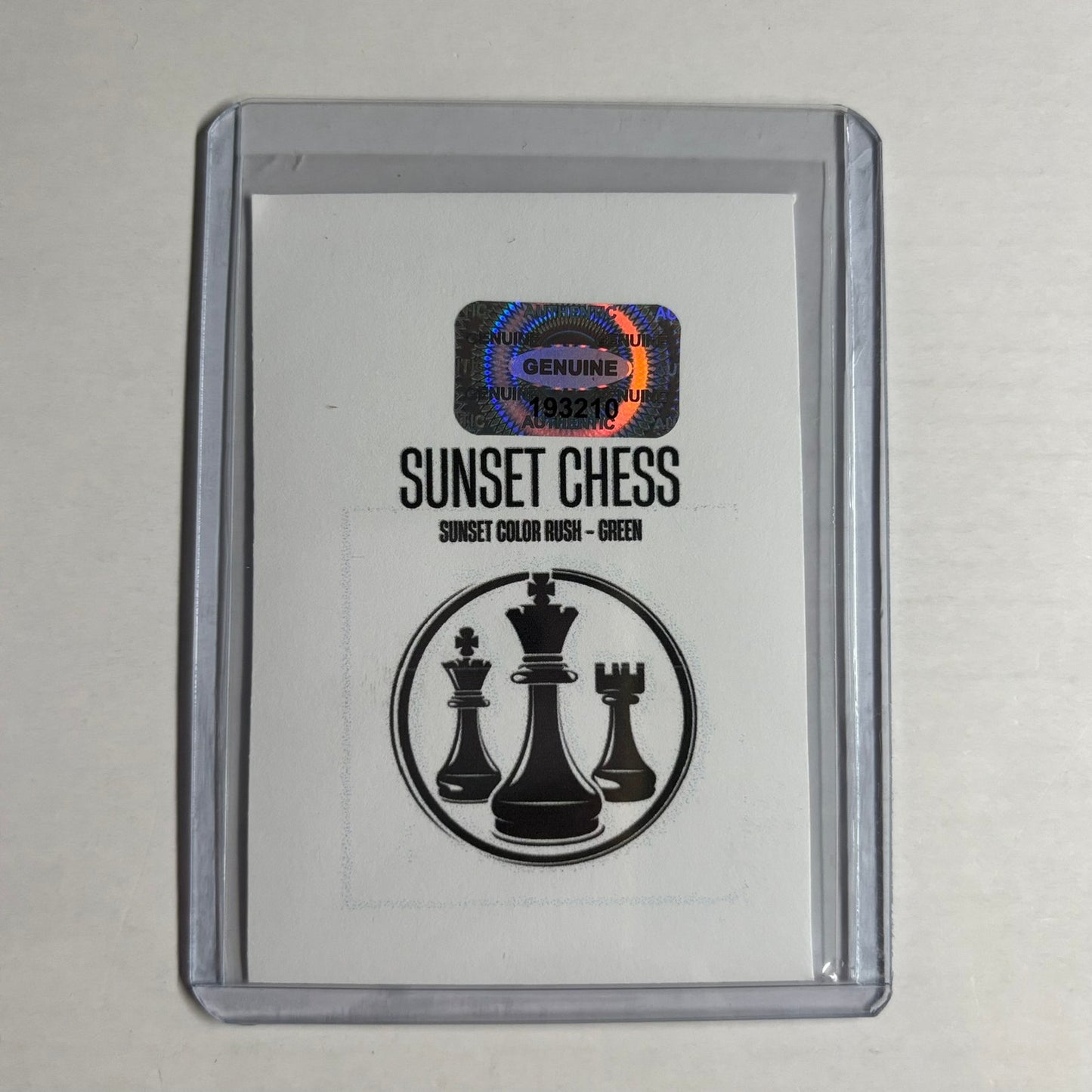 Green Collection - Trading Card