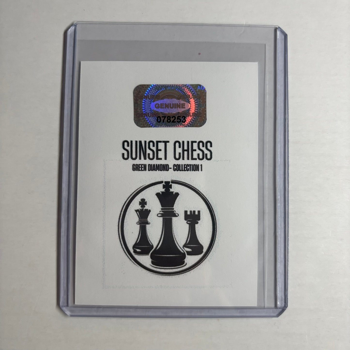 Green Diamond Collection 1 - Trading Card
