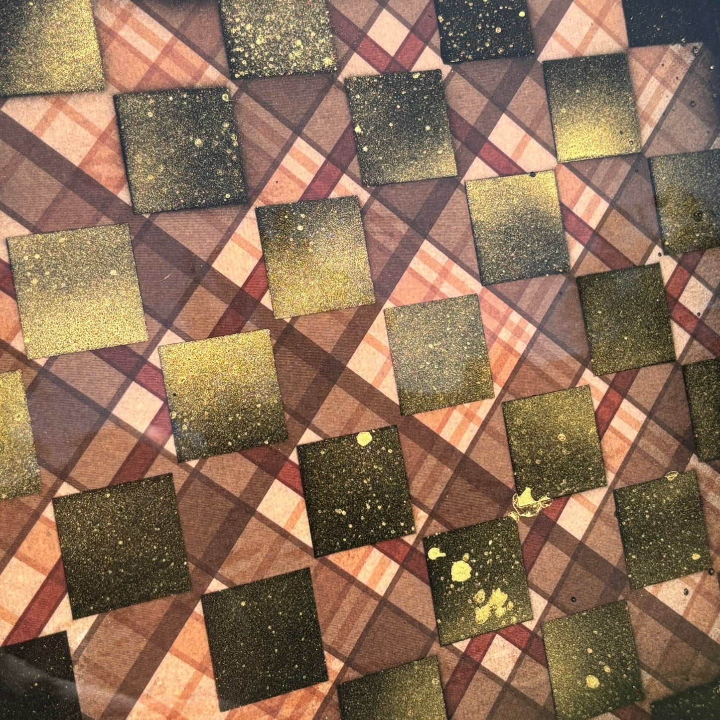 Royal Brown - Resin Coated Chess Board