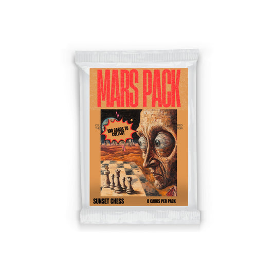 Mars Edition - Sunset Chess Scrapbook Card Pack