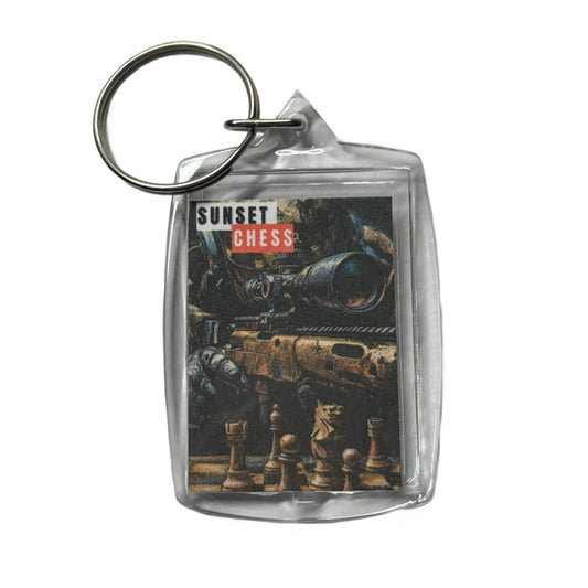 Sniper - Chess  Photo Keychain