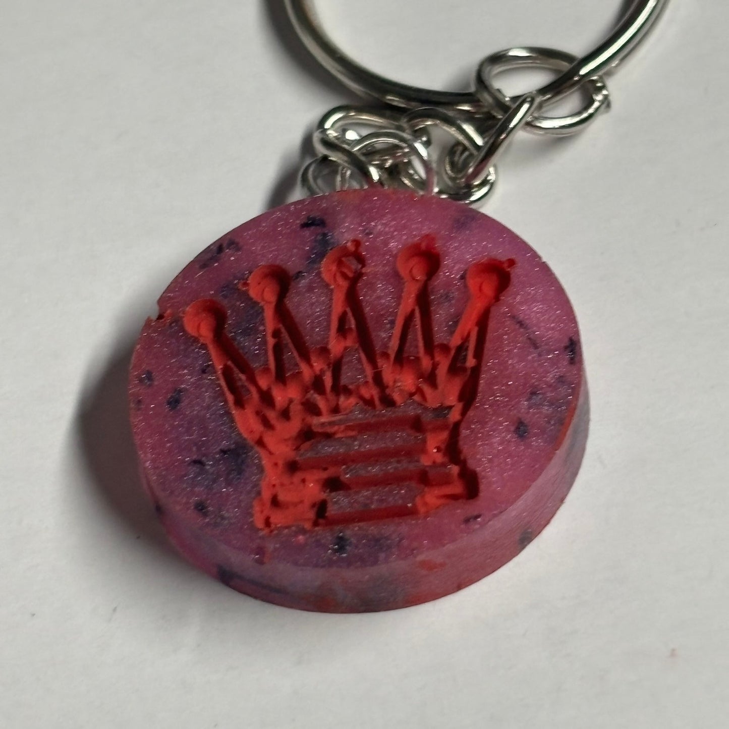 Velvet Queen - Handmade Resin Keychain