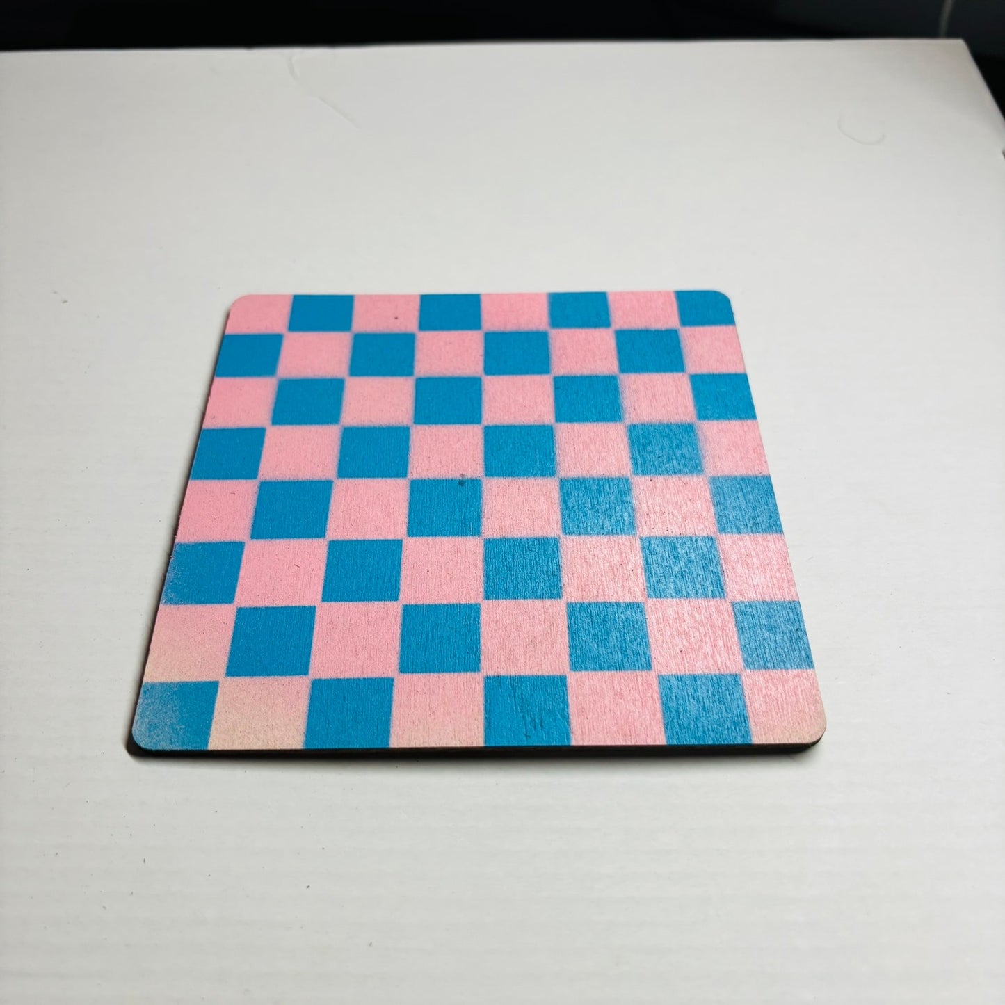 Light Pink Blue - Mini Chess Set