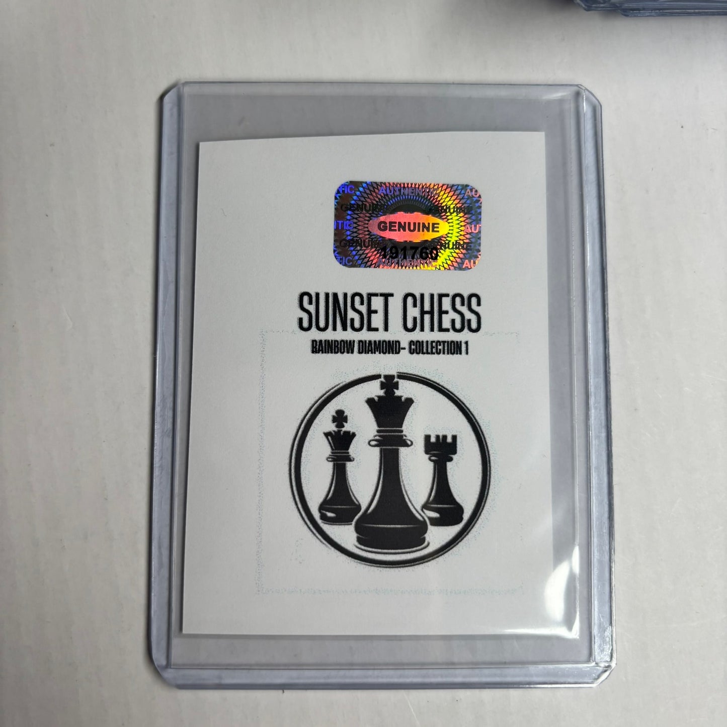 Rainbow Diamond Collection 1 Card
