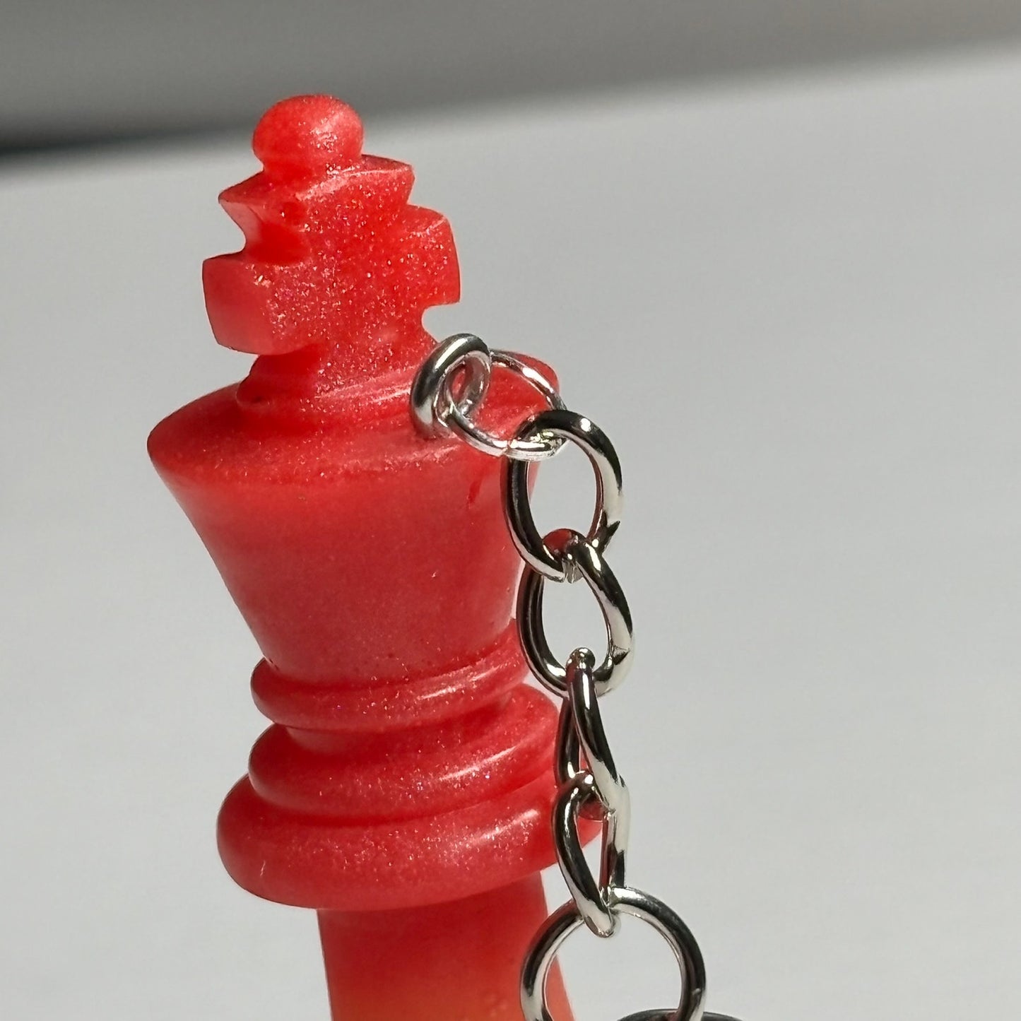 Splendid Red King - Handmade Resin Keychain