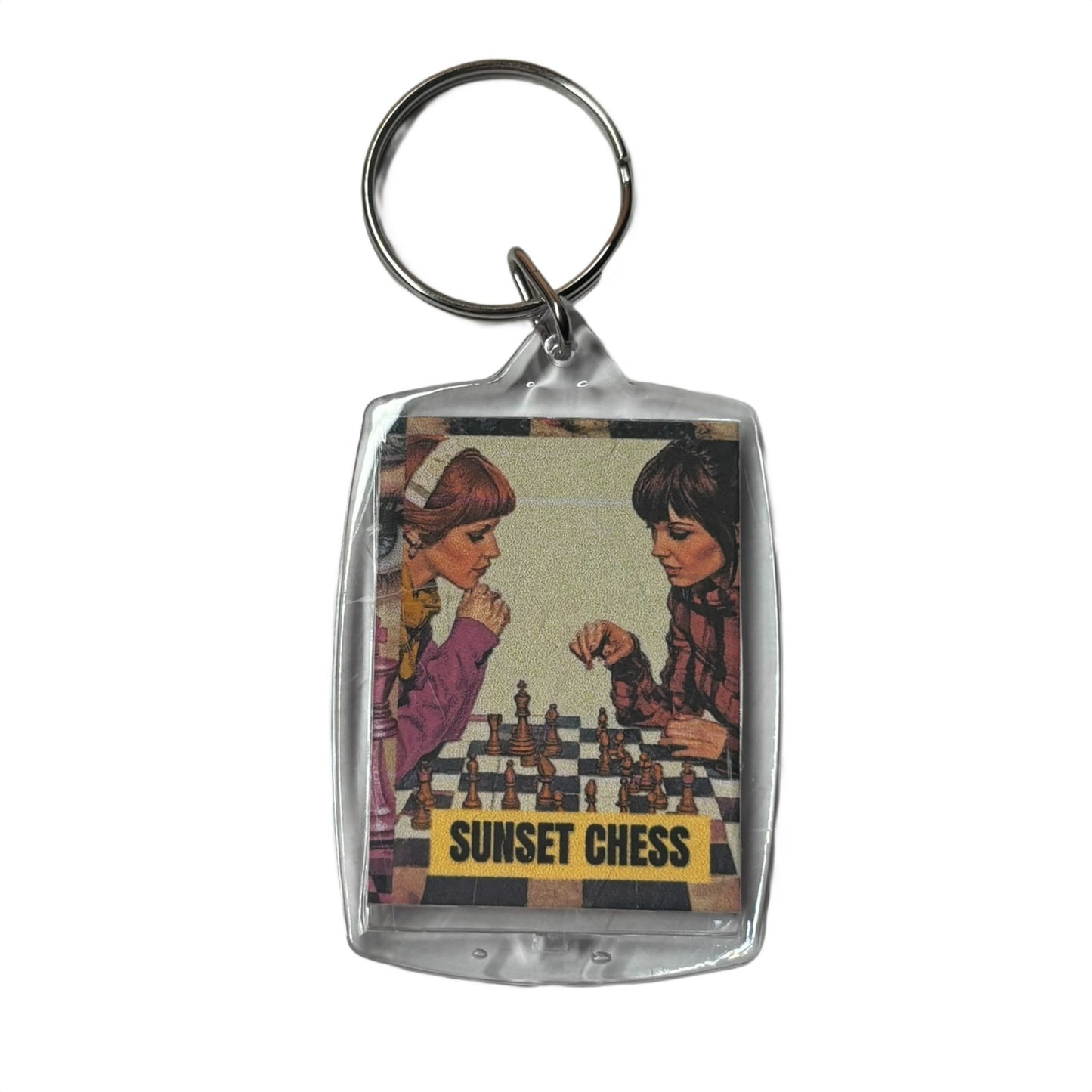 Girls Night - Chess  Photo Keychain