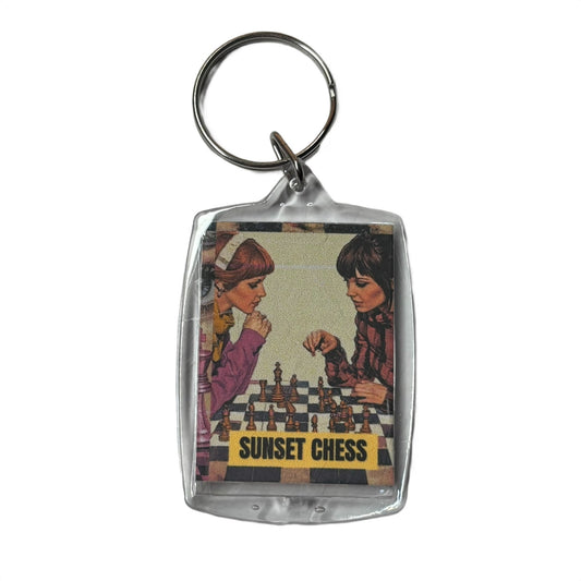 Girls Night - Chess  Photo Keychain