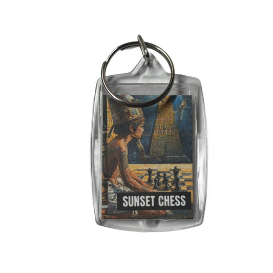 Young Egyptian - Chess  Photo Keychain