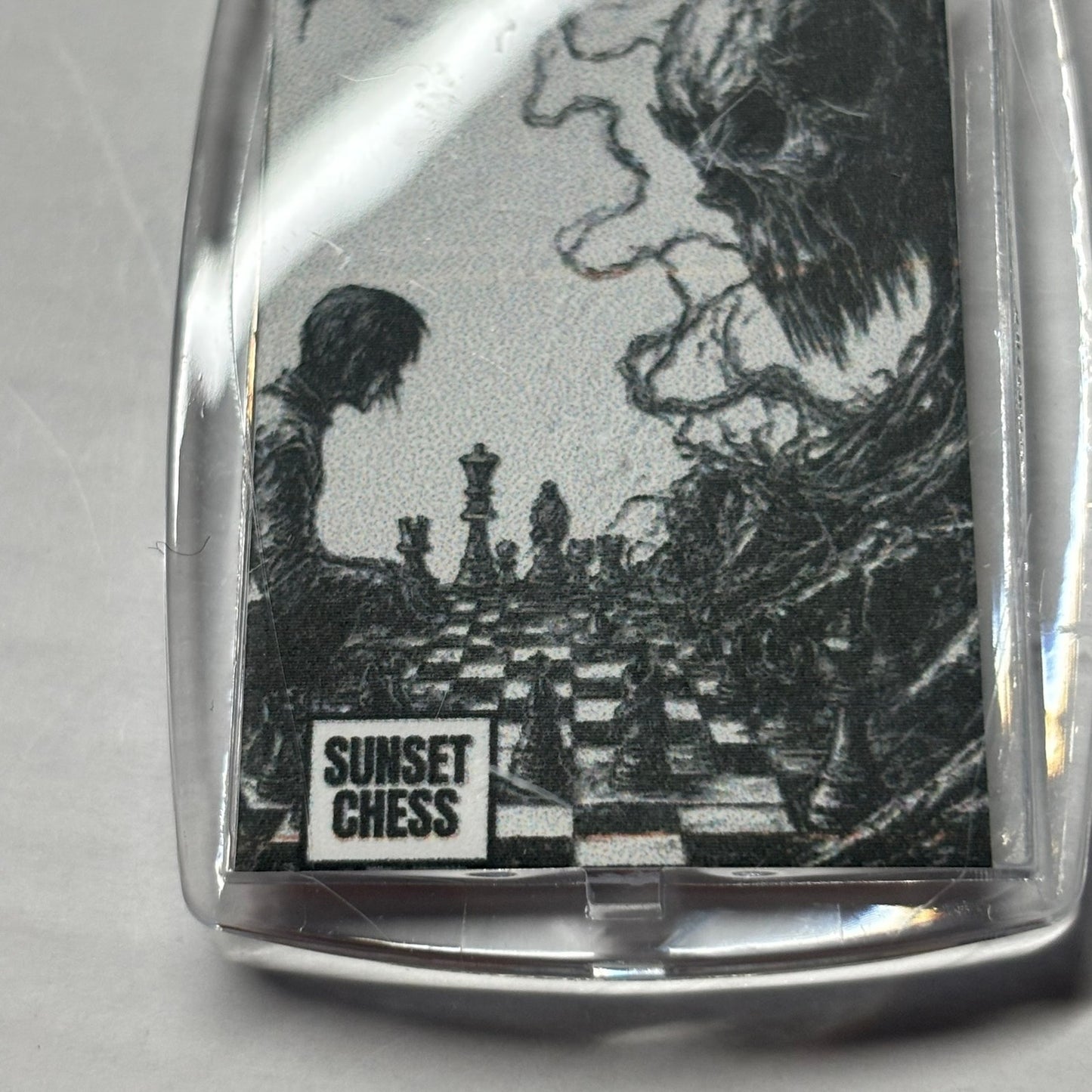 Overcoming - Chess  Photo Keychain