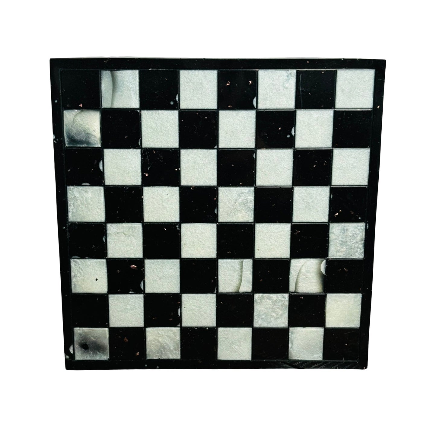 Prestigious Black & White - Resin Chess Board