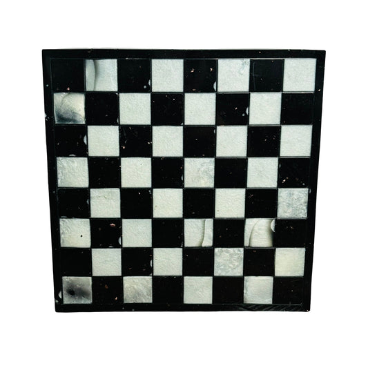 Prestigious Black & White - Resin Chess Board