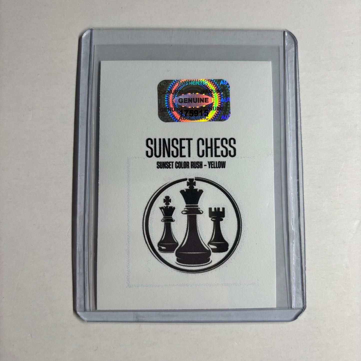 Yellow Collection - Trading Card