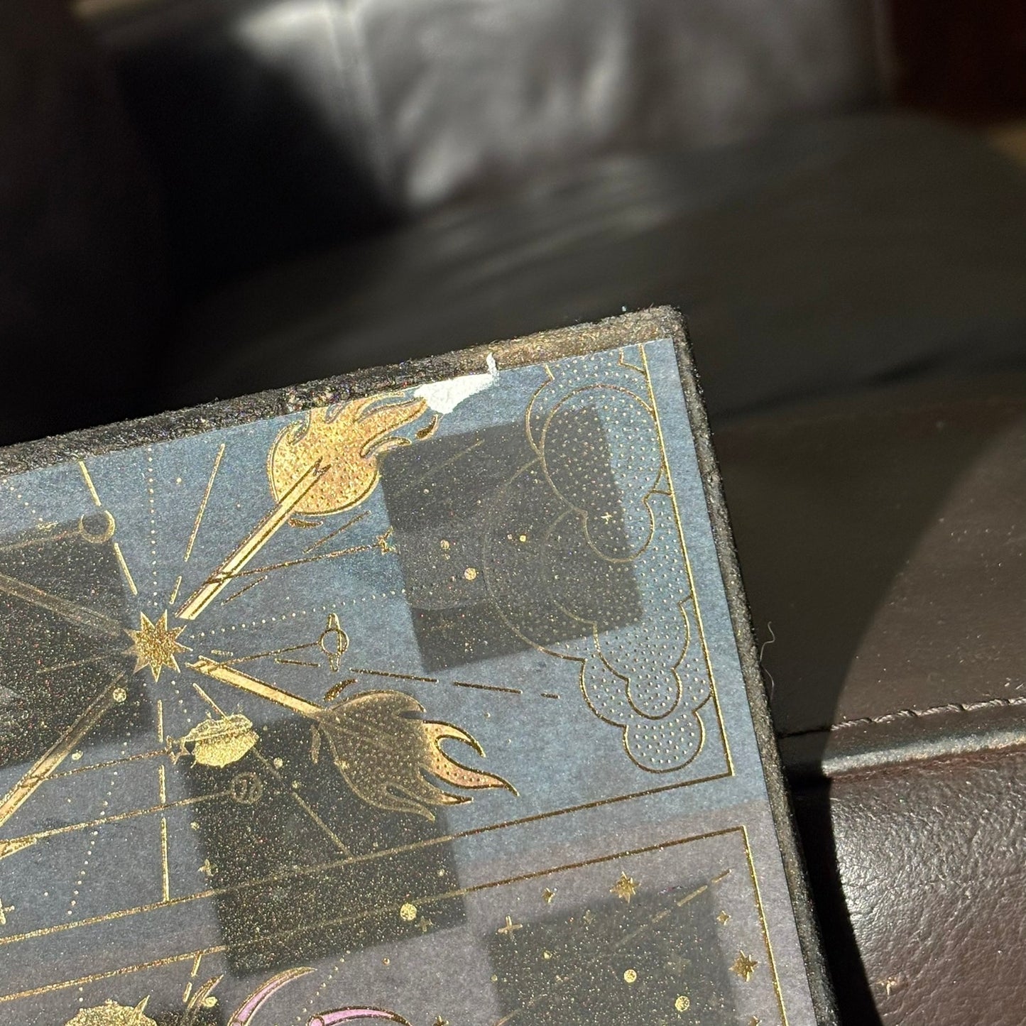 Space Collage - Scrapbook Chess Board