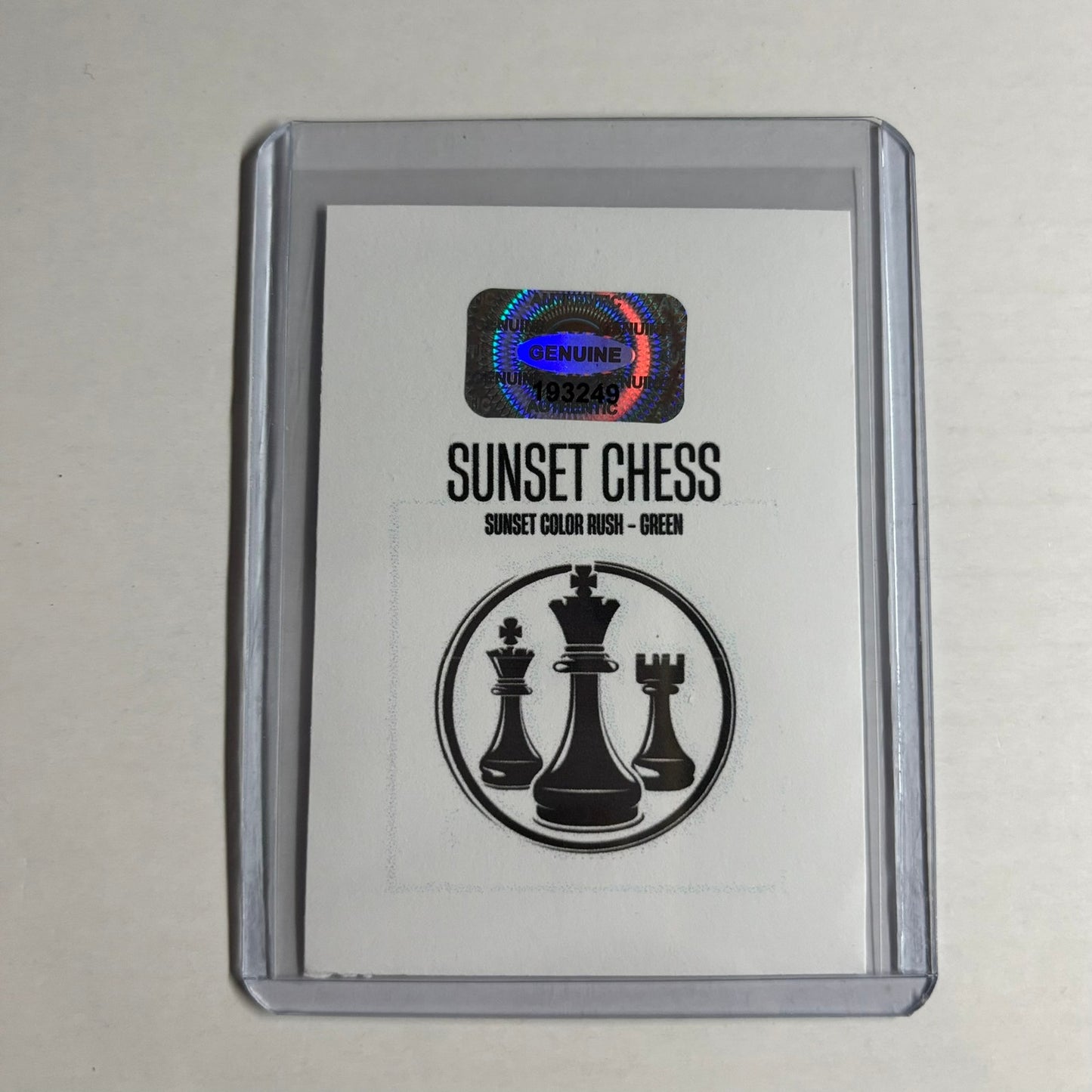 Green Collection - Trading Card