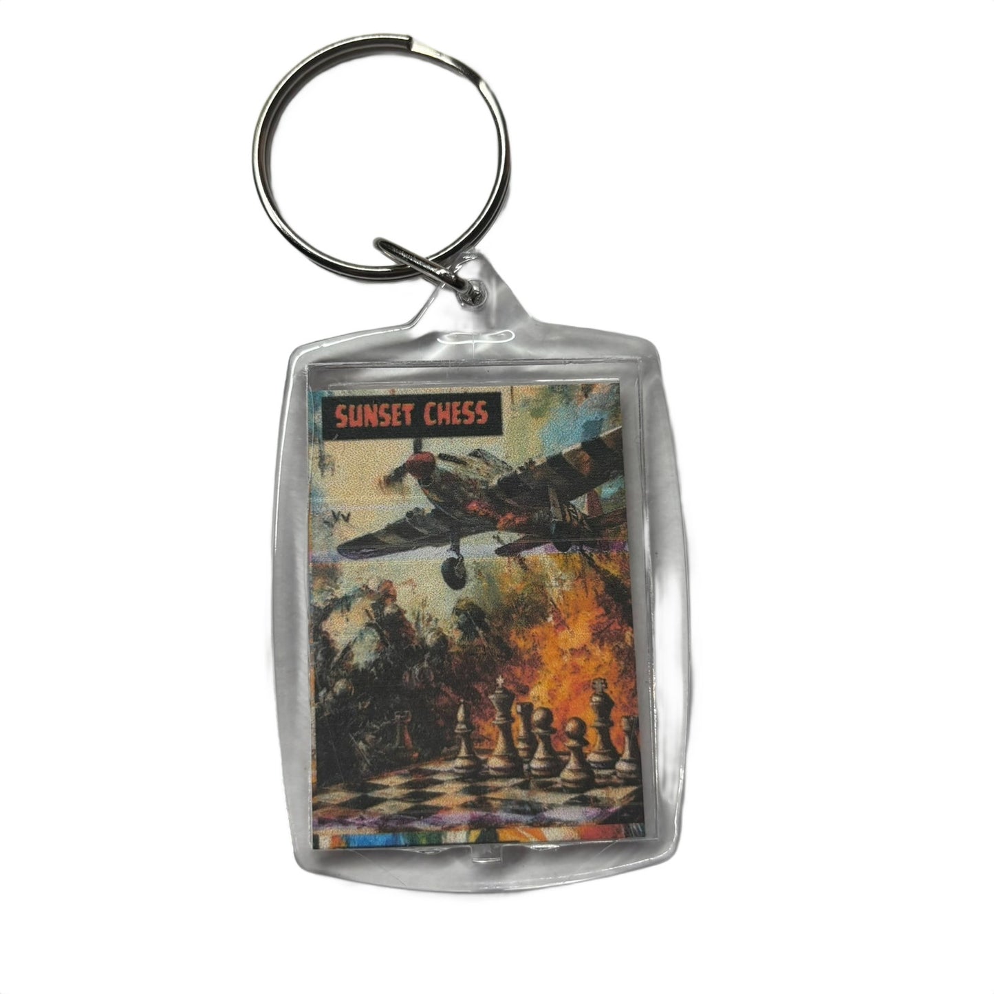 - Chess  Photo Keychain
