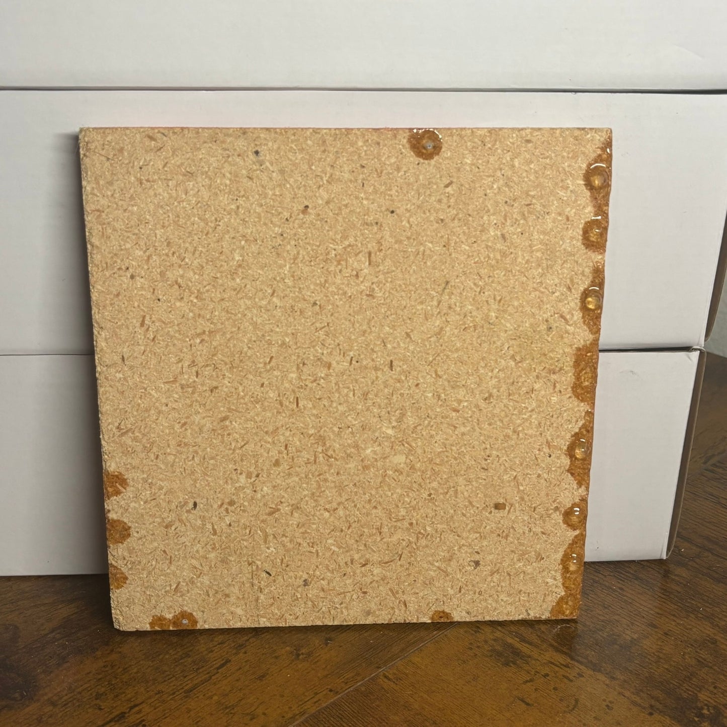 Orange Cream - Resin Coated Chess Board