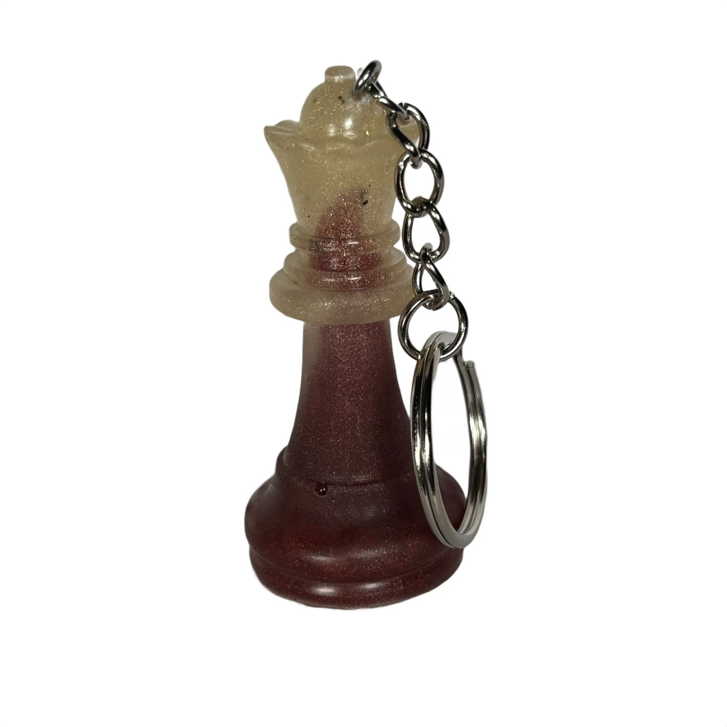 Comfy Queen Handmade Resin Keychain - One of a Kind Design