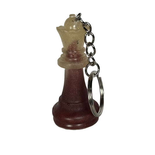 Comfy Queen Handmade Resin Keychain - One of a Kind Design