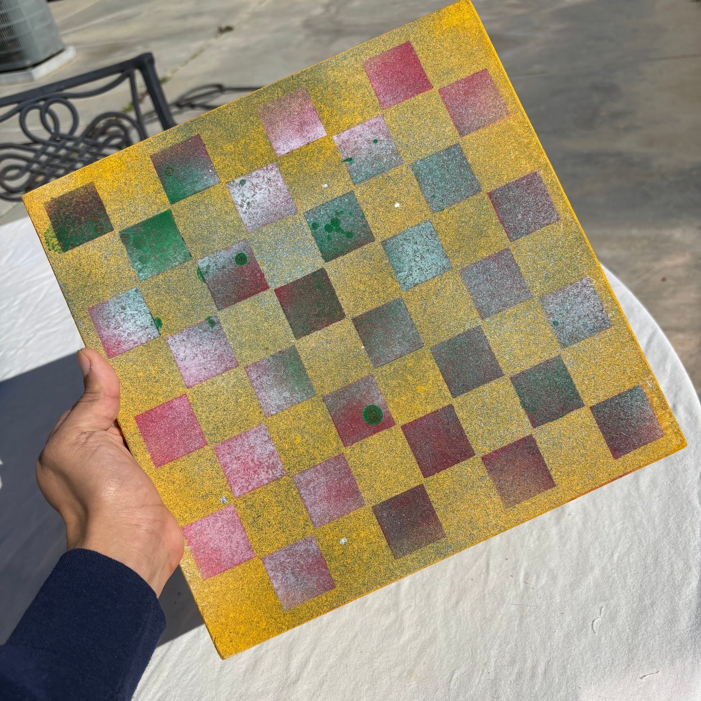 Colorful Sunshine Yellow - Chinese Edition Chess Set