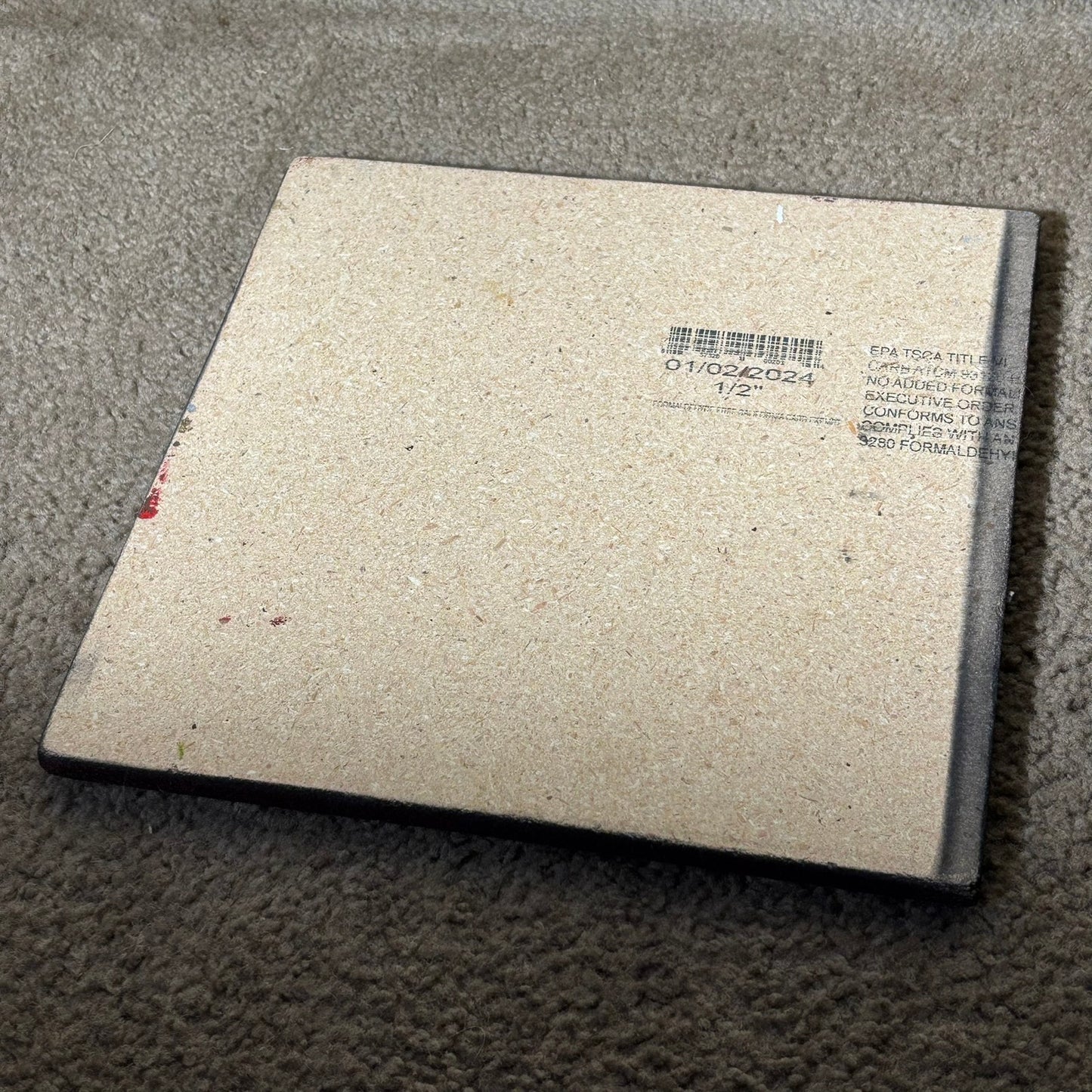 Vintage Red Drip - Scrapbook Chess Board