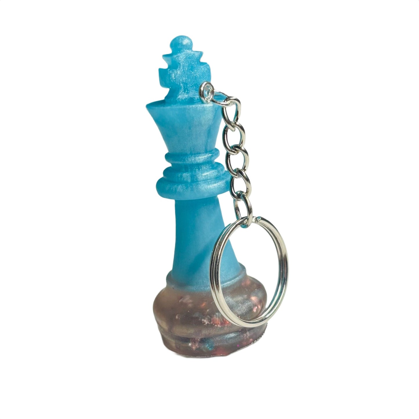 Blue Mixed King - Handmade Resin Keychain