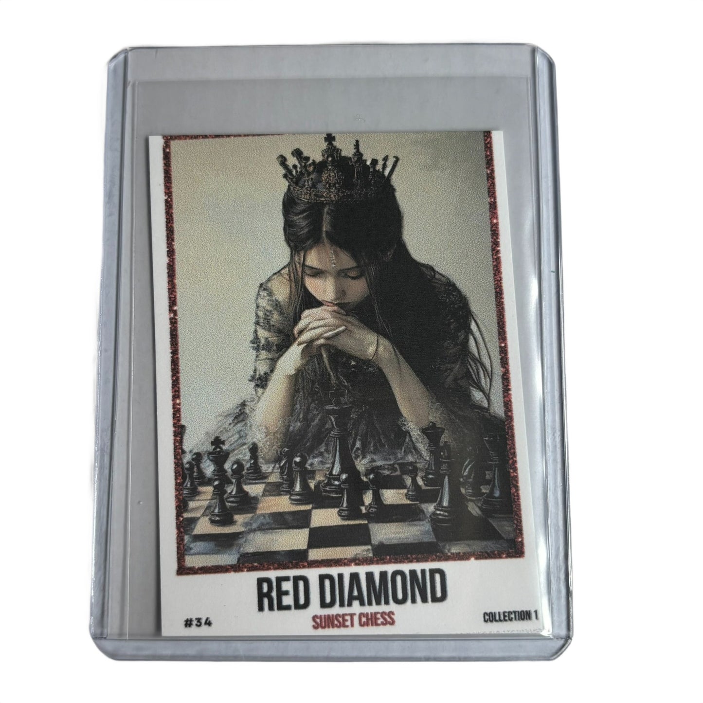 Red Diamond Collection 1 Card #34 - Scrapbook Trading Card