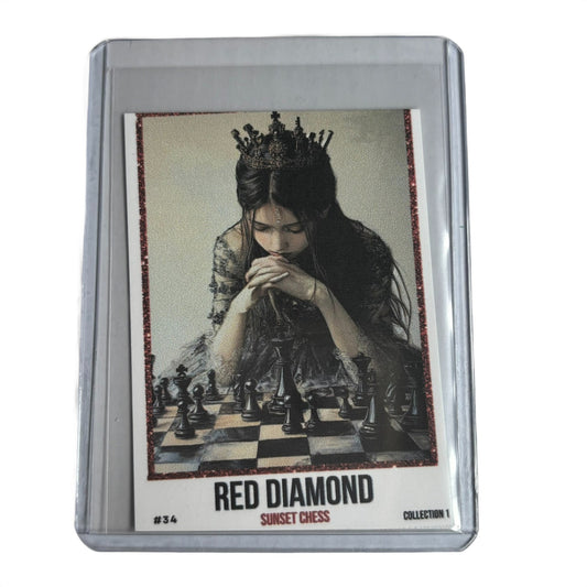 Red Diamond Collection 1 Card #34 - Scrapbook Trading Card
