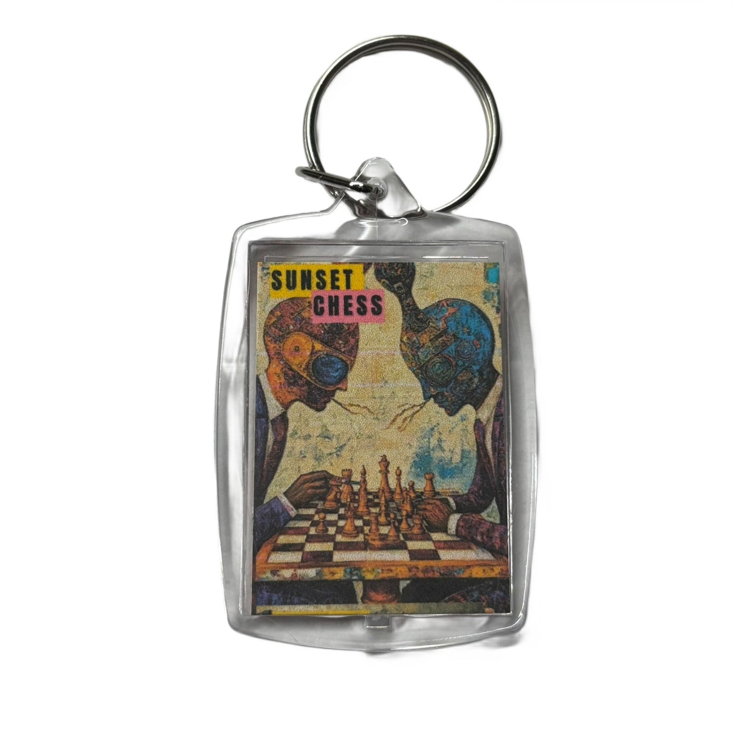 Fusion Bros - Chess  Photo Keychain