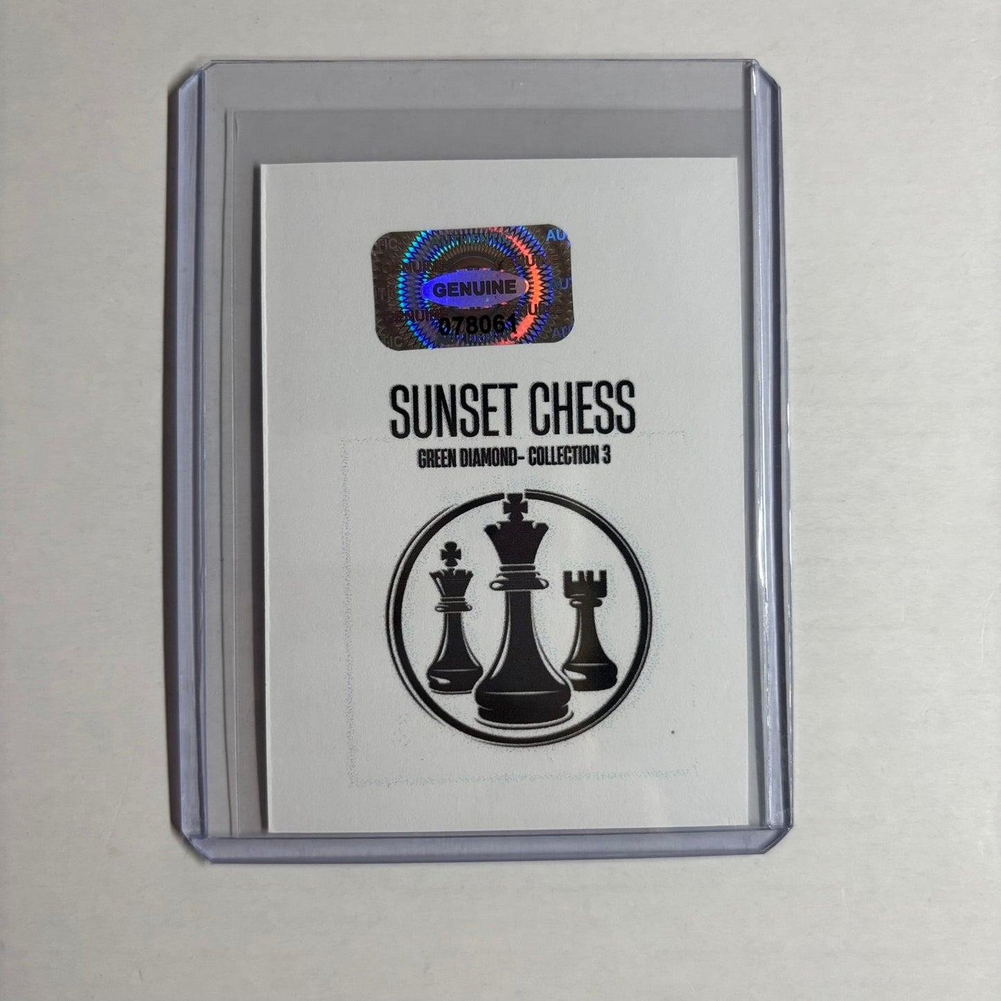 Green Diamond Collection 3 - Trading Card