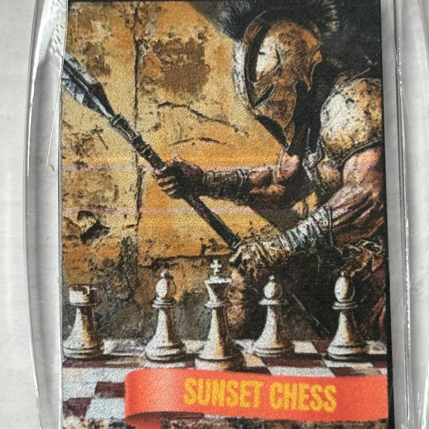 Golden Spartan - Chess  Photo Keychain