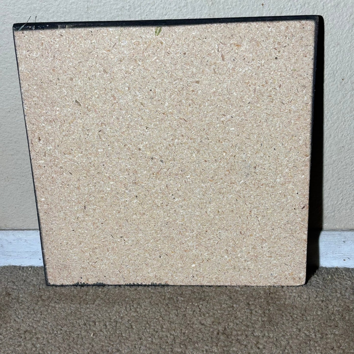 Peach Black Flowers - Scrapbook Chess Board