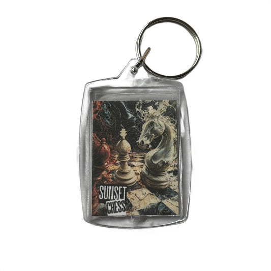 Battle Zone - Chess  Photo Keychain