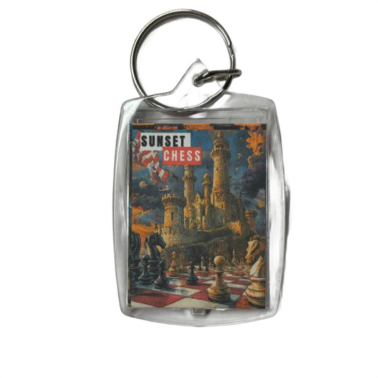 Castle View - Chess  Photo Keychain