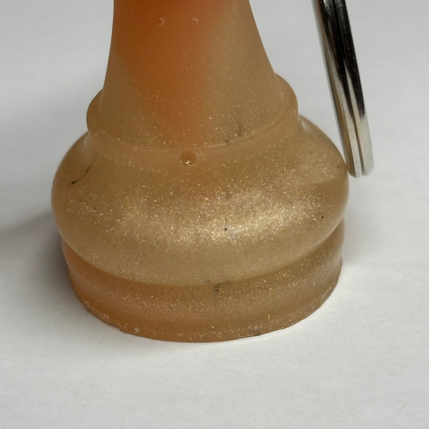 Orange Cream Queen - Handmade Resin Keychain