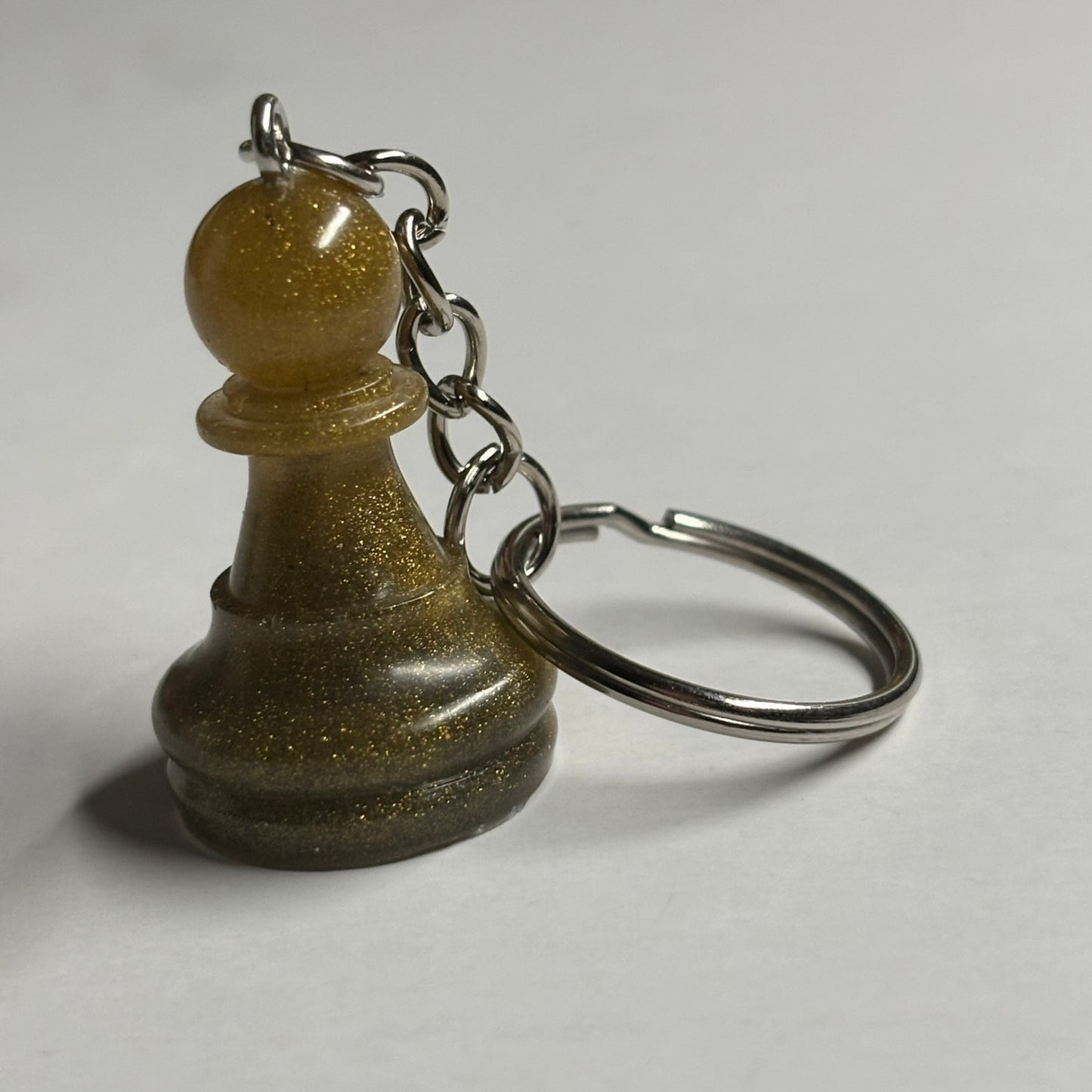 Brown Pawn - Handmade Resin Keychain