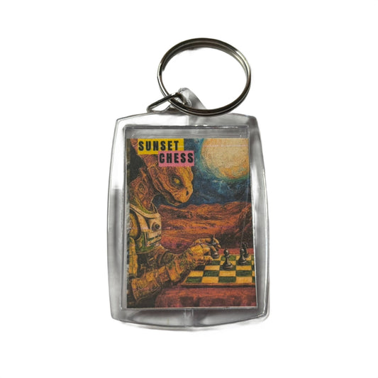 Mars Beast - Chess  Photo Keychain