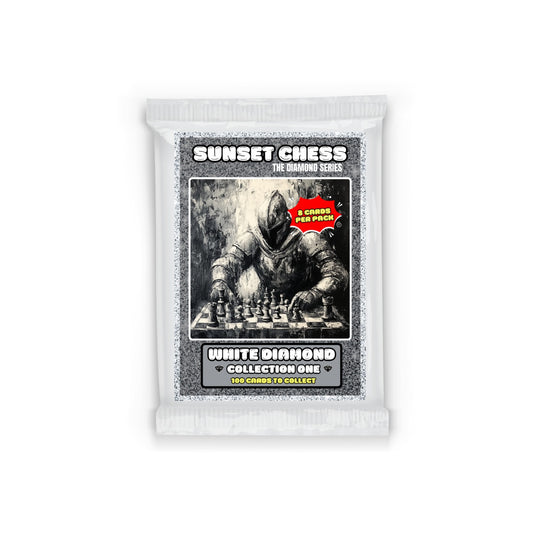 White Diamond Part 1 - Sunset Chess Scrapbook Card Pack