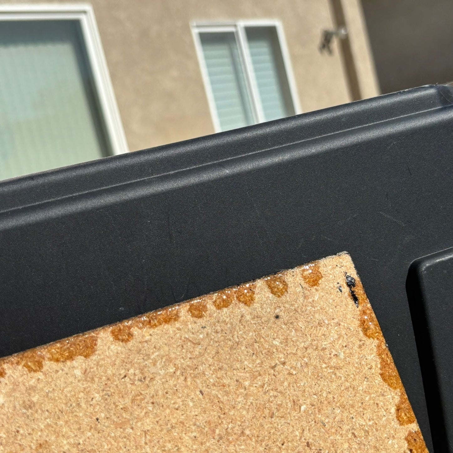 Vintage Brown Gold - Resin Coated Chess Board