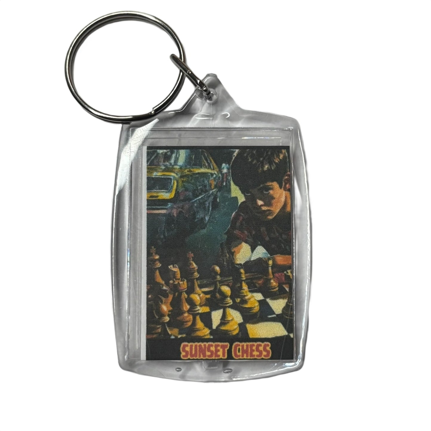 Youngster - Chess  Photo Keychain