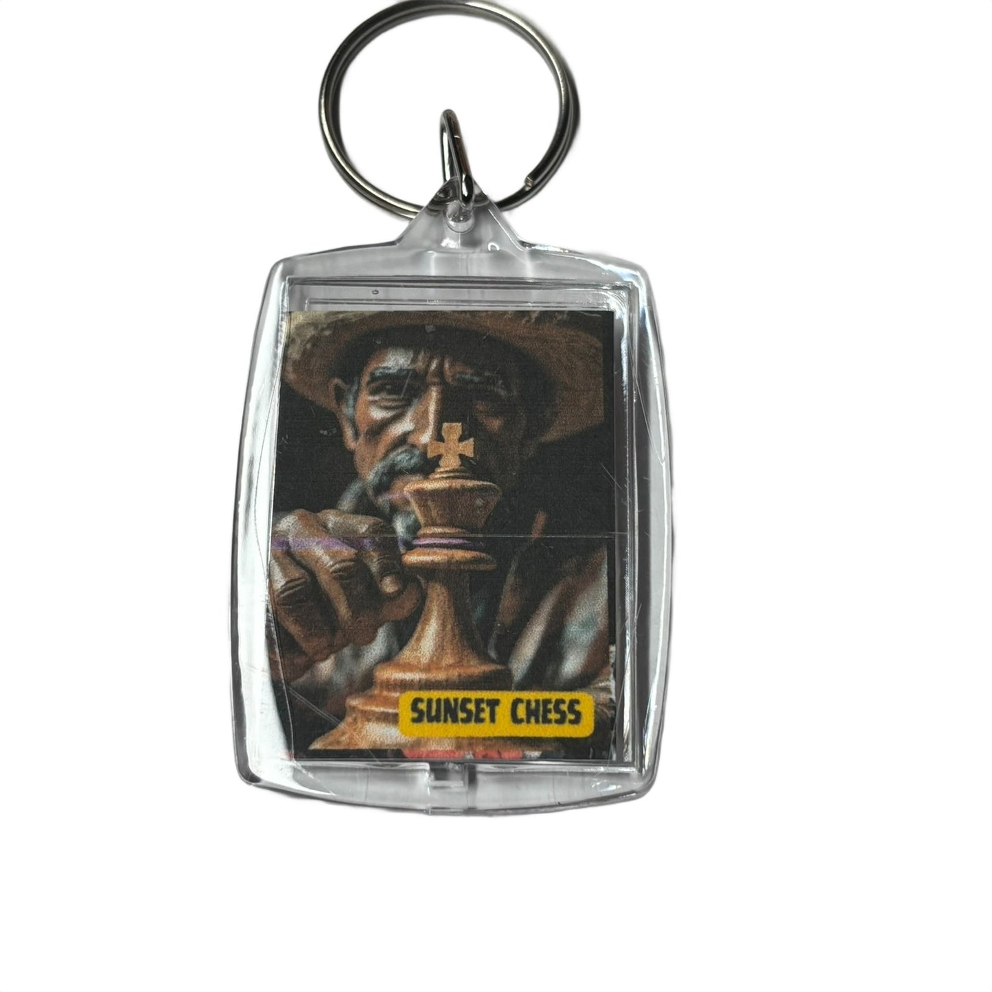 My Amigo - Chess  Photo Keychain