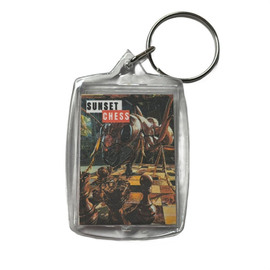 Ant Attack - Chess  Photo Keychain