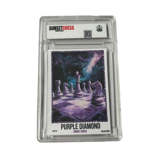 Purple Diamond Collection 1 - Premium Trading Card