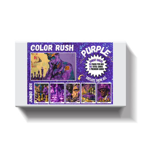 Purple Color Rush - Jumbo Box Pack - Chess Trading Cards