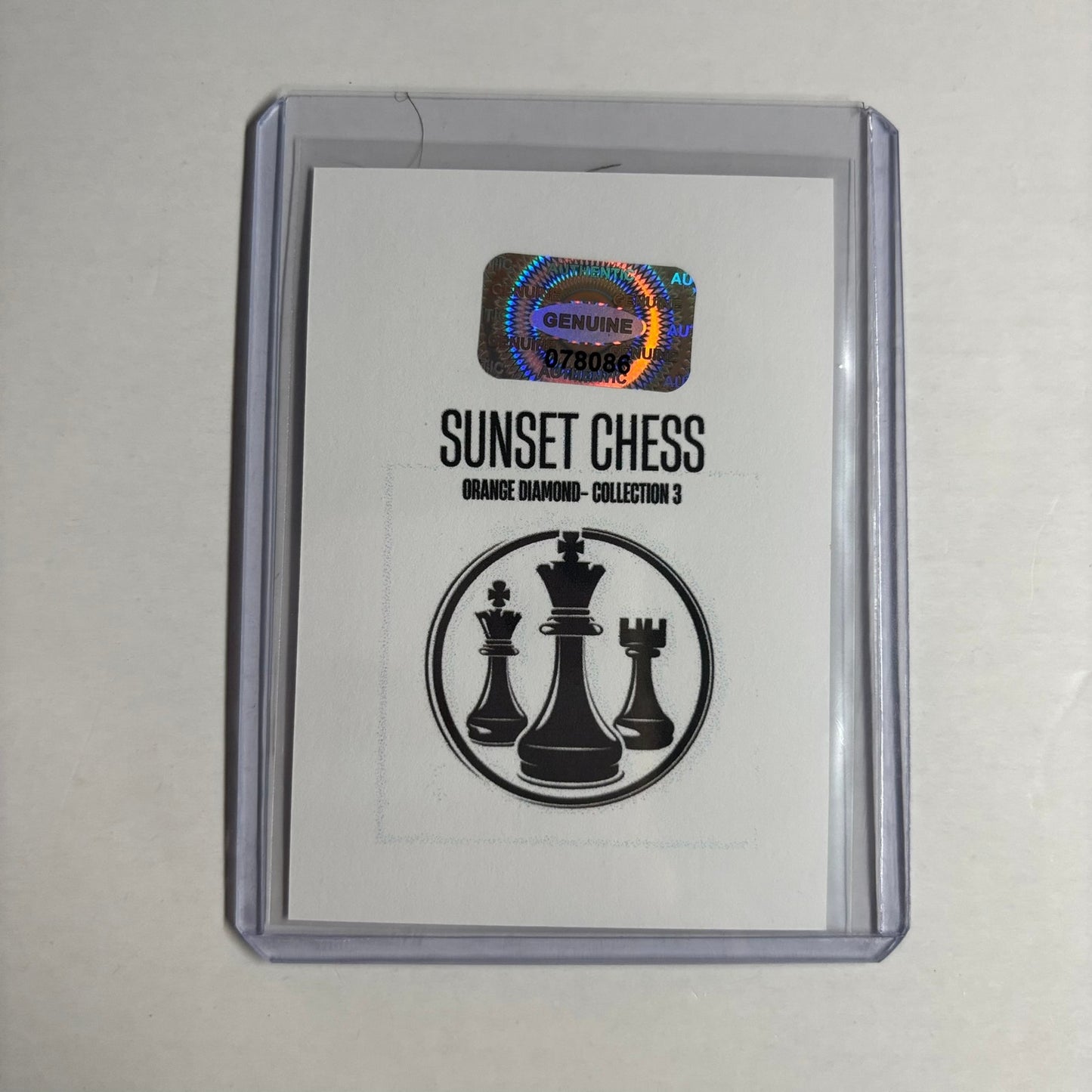Orange Diamond Collection 3 - Trading Card