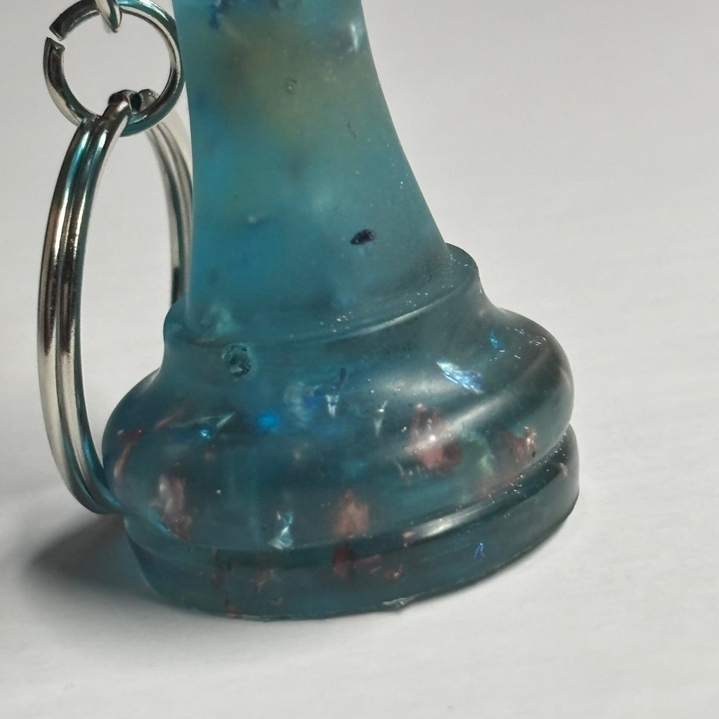 Ocean Blue King - Handmade Resin Keychain