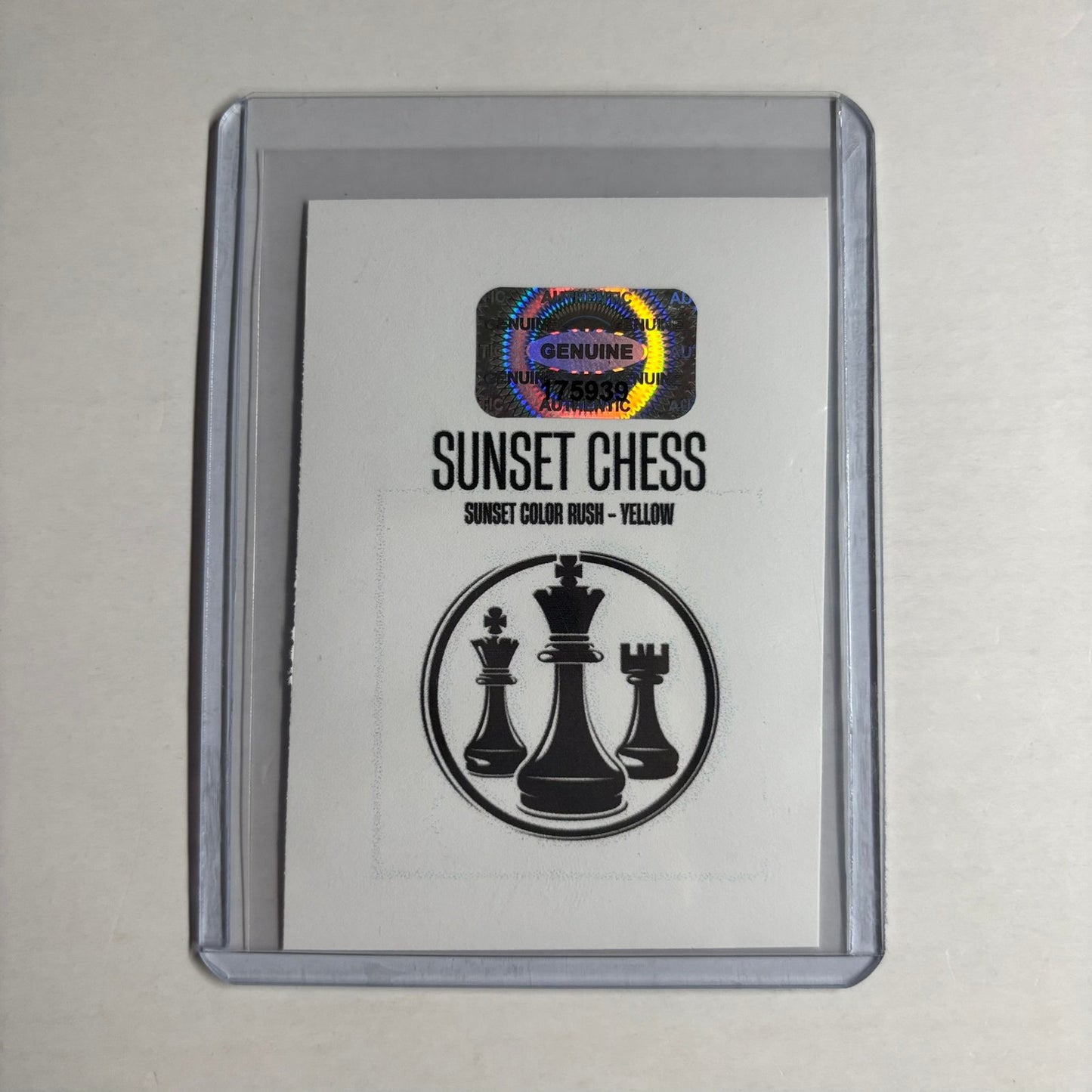 Yellow Collection - Trading Card