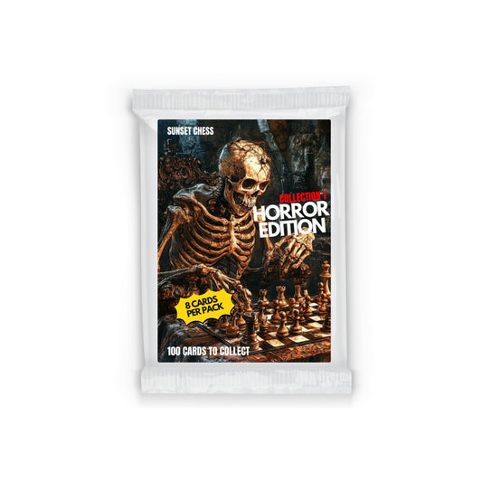 Horror Edition Part 1 - Sunset Chess Scrapbook Card Pack