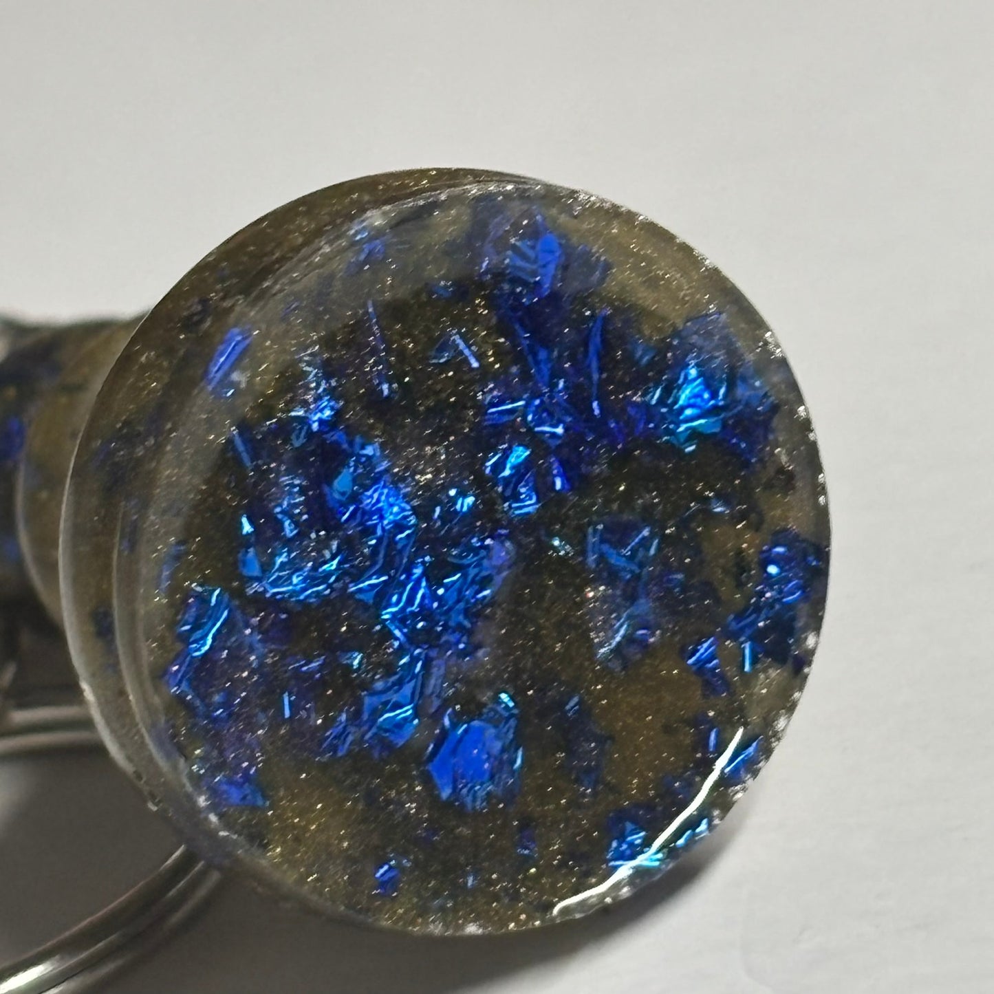 Army Green Deluxe Bishop - Handmade Resin Keychain