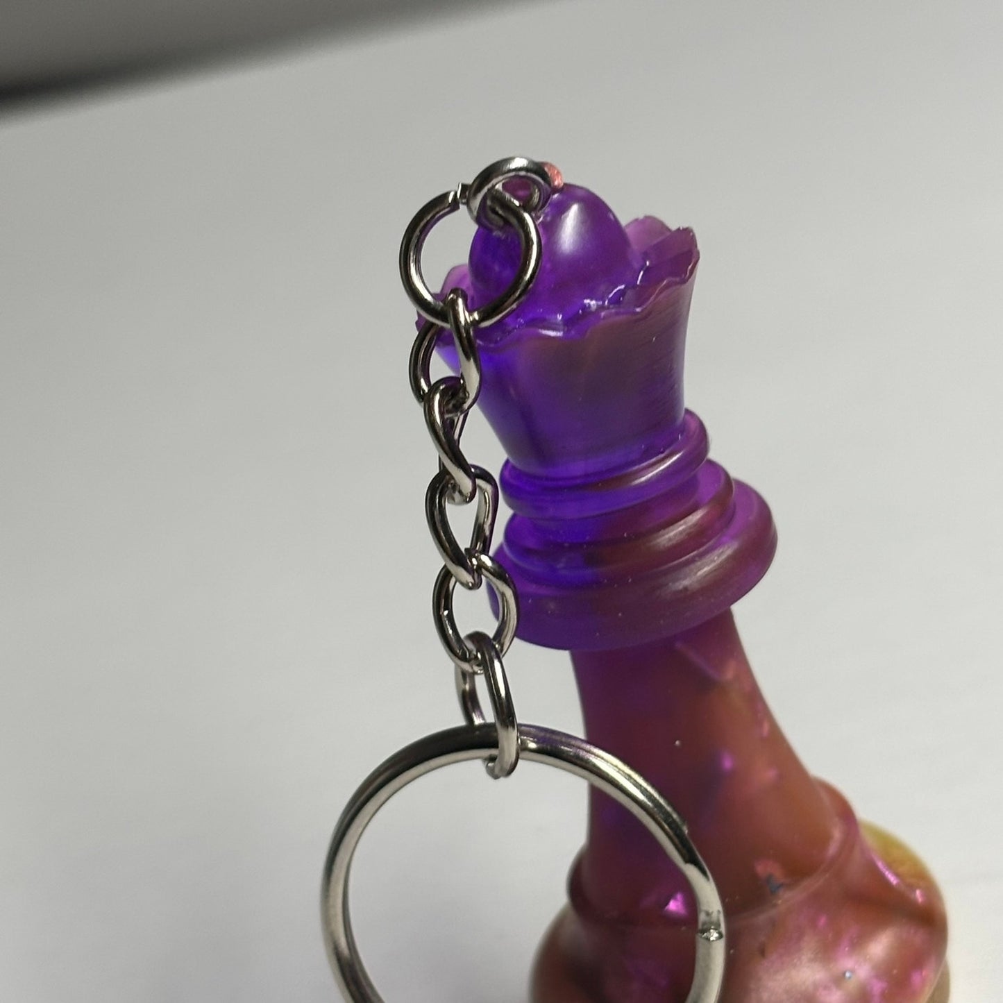 Royal Space Queen - Handmade Resin Keychain
