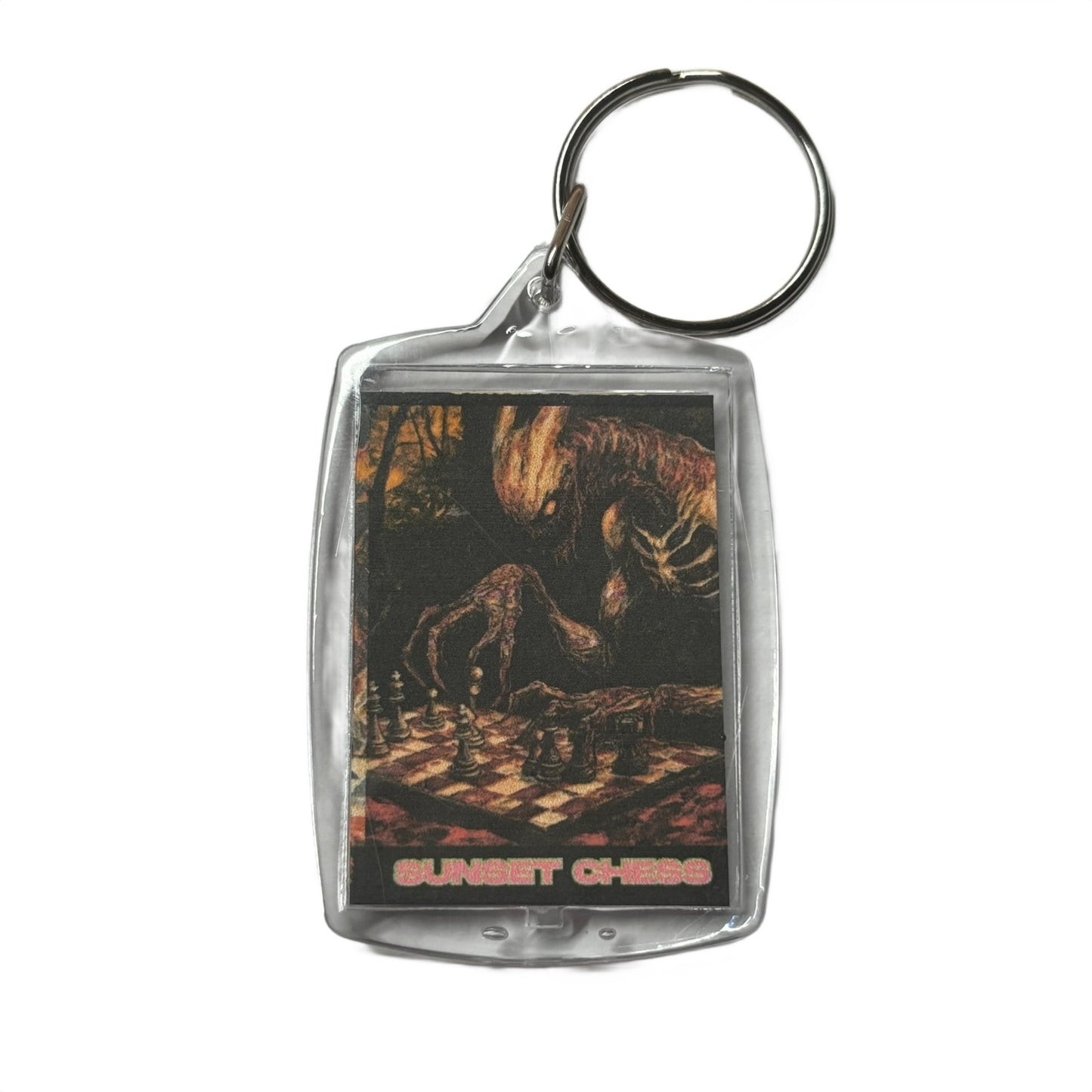 Evil Creature - Chess  Photo Keychain